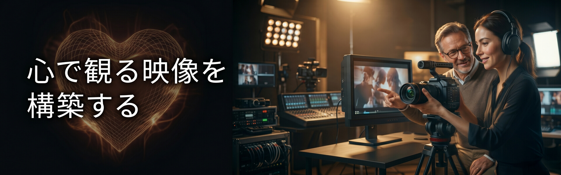 映像制作の会社です！